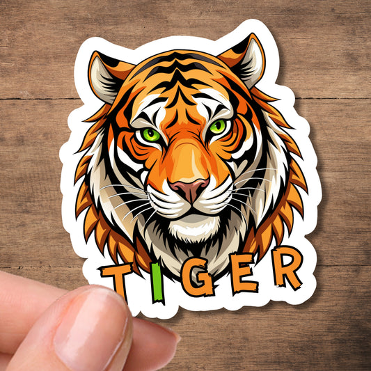 Eye of The Tiger - 2.5" waterproof sticker